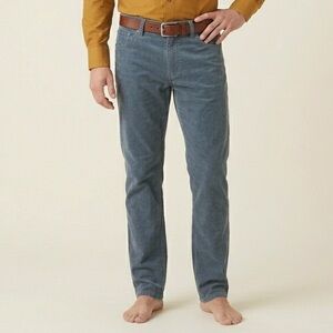 Mountain Khakis Canyon Corduroy Pants 34x36 Grey Straight Leg Casual Rugged